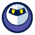 Sticker from Kirby: Planet Robobot, based on artwork from Kirby: Canvas Curse
