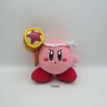 Hammer Kirby plushie from the "Kirby Friend Mascot" merchandise line