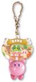 "Nara / Deer" keychain from the "Kirby's Dream Land: Pukkuri Keychain" merchandise line.
