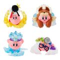 Gashapon Copy Ability figurines by Bandai, featuring Animal Kirby