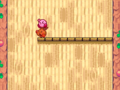 Kirby pummels a Beanbon