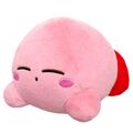 Sleeping Kirby plushie, manufactured by San-ei