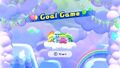 The start of the Goal Game in Kirby Star Allies