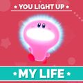 "You light up my life" Valentine's Day card