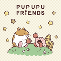 Artwork used for PUPUPU FRIENDS merchandise series