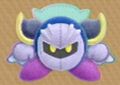 The Meta Knight Doll from Kirby's Epic Yarn
