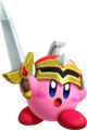 Artwork of Sword Hero Kirby