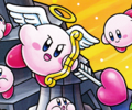 Cupid Kirby in Find Kirby!! (Battleship Halberd)