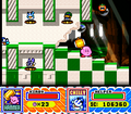 Screenshot of Trial Room 2 in Kirby Super Star