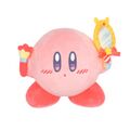 Makeup Play Kirby plushie from the "Kirby Happy Morning" merchandise line, by San-ei