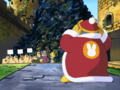 King Dedede is left with responsibility for the trash heap.