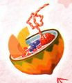 The Paradise Explosive Coconut in Kirby: The Strange Sweets Island