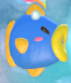 Kine's cameo in the Kirby Submarine transformation in Kirby and the Rainbow Curse