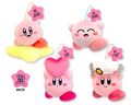 Second set of mascot plushies of various Kirbys, created for Kirby's 30th Anniversary