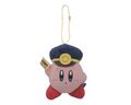 Mascot plushie of Conductor Kirby from the "Kirby Pupupu Train" 2018 events