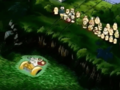 The town applauds King Dedede's new change of heart after causing his car to veer into a pond.