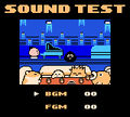 Girl blob can be seen sitting at a piano in the Sound Test illustration