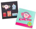 Premium pin set from "Kirby's Pupupu Market" merchandise series, featuring "Kirby Pupupu Wash".