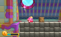 Kirby avoids being crushed yet again.