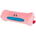 Pipe Mouth Kirby plushie with a blanket inside, manufactured by San-ei