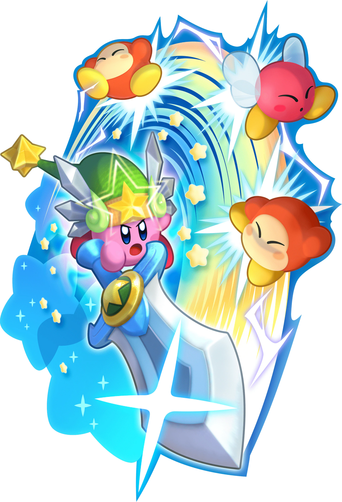 SUPER STAR ULTRA Kirby 4 in. Bi Fold Wallet (Kabi Anime Adventures Credit  Card)