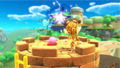 Preview of the "Entering a Dream of Isolated Isles" cutscene available to be seen in the theater of Kirby and the Forgotten Land