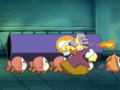 Sir Ebrum catches King Dedede and his soldiers preparing to attack Kirby.