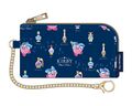Navy key case flat pouch from the "KIRBY Mystic Perfume" merchandise line