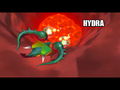 The Hydra as part of the cutscene.
