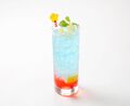 The 夢の泉スパークリングカクテル（ノンアルコール） (Fountain of Dreams Sparkling Cocktail (non-alcoholic)) Kirby Café drink (Osaka picture)