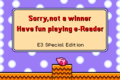 "No Prize" screenshot