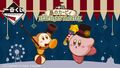 Artwork for the "Kirby: Starlight Theater" merchandise series