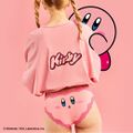 A matching top and panties set from the "Kirby × Yummy Mart" collaboration