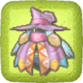 Pixel Drawcia Sorceress Character Treat from Kirby's Dream Buffet