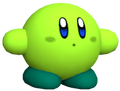 Model of Green Kirby from Kirby's Return to Dream Land