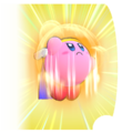 Pause screen artwork from Kirby's Return to Dream Land Deluxe