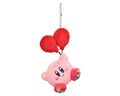 Mascot plushie of Kirby with balloons for KIRBY COLORFUL STORE, by Zowie