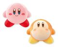 Big plushies of Kirby and Waddle Dee (2024)