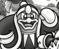 King Dedede in Kirby and the Dangerous Gourmet Mansion?!