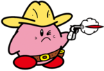 Kirby in Quick Draw.