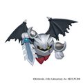 Magnet of Dark Meta Knight made for Kirby's 30th Anniversary, from the "PITATTO" merchandise line