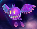 A purple Sphere Doomer from Kirby's Return to Dream Land Deluxe