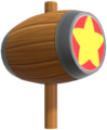 Bonkers' hammer from Kirby Star Allies, which is also used by Hammer Kirby