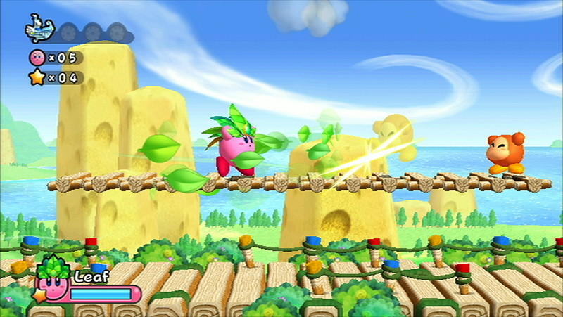File:KRtDL E3 2011 press kit screenshot - Leaf Kirby.png