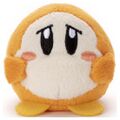 Sad Waddle Dee plush from the "Kirby: MinimaginationTOWN" merchandise series