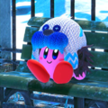 Nintendo Switch Online profile icon, depicting Kirby with the Frosty Ice ability