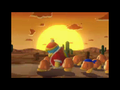 King Dedede and his Waddle Dees during a cutscene in Kirby Super Star Ultra