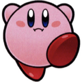 Kirby with his mouth full