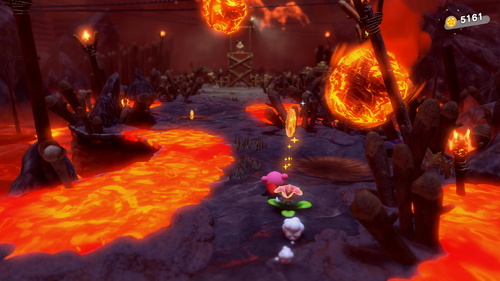 Enter the Fiery Forbidden Lands - WiKirby: it's a wiki, about Kirby!