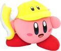 Plushie of Cutter Kirby from "Action Kirby" merchandise series